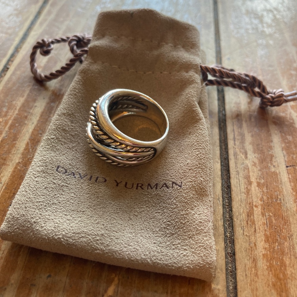 David Yurman The Crossover Collection Wide Ring